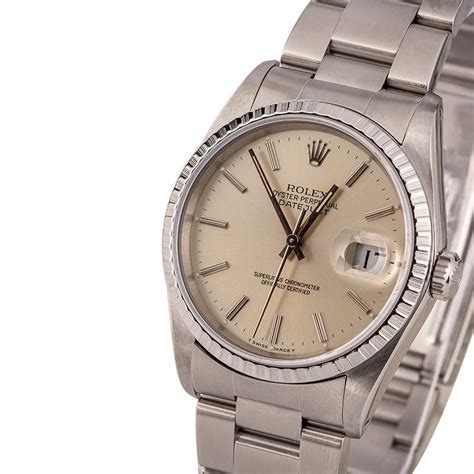 Buy Used Rolex Datejust 16220 